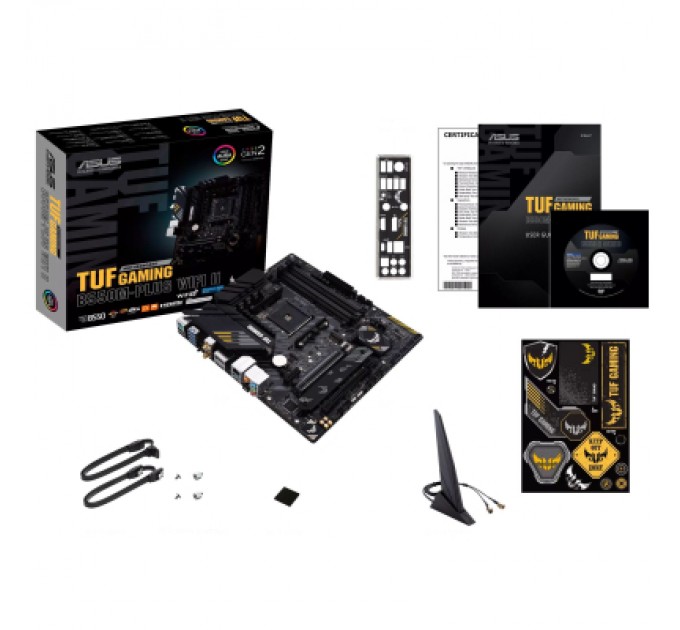 ASUS Материнська плата ASUS TUF GAMING B550M-PLUS WIFI II