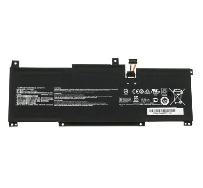 MSI Акумулятор до ноутбука MSI BTY-M49, 4600mAh (52.4Wh), 3cell, 11.4V, Li-ion (A47826)