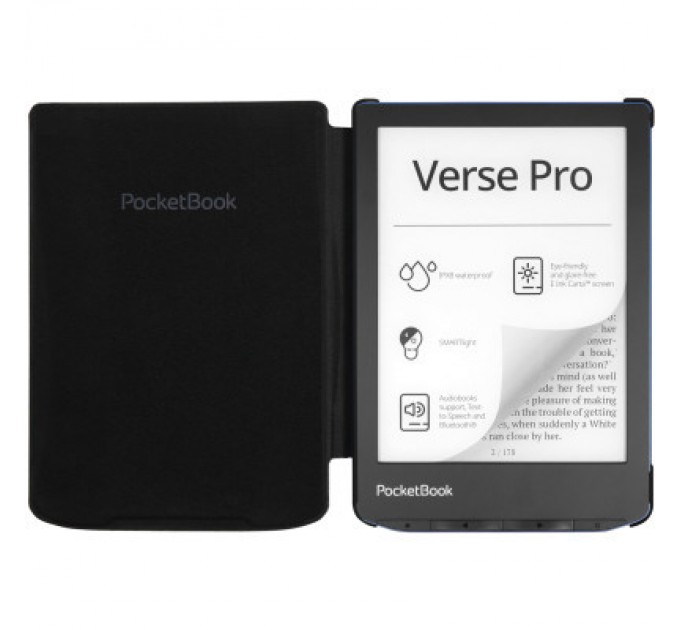 Pocketbook Чохол до електронної книги Pocketbook 629_634 Shell series black (H-S-634-K-CIS)