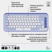 Logitech Клавіатура Logitech POP Icon Keys Bluetooth UA Lilac (920-013074)