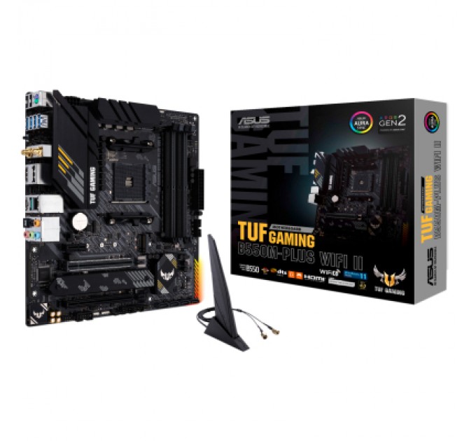 ASUS Материнська плата ASUS TUF GAMING B550M-PLUS WIFI II