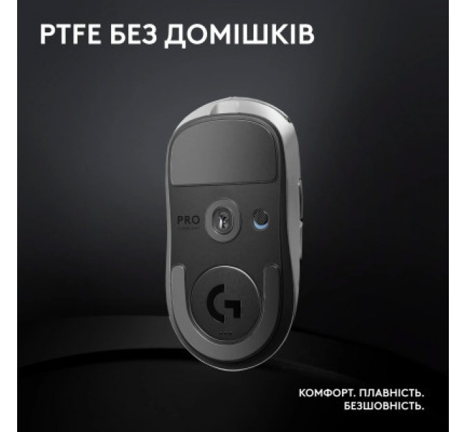 Logitech Мишка Logitech G Pro X Superlight 2 Lightspeed Wireless White (910-006638)