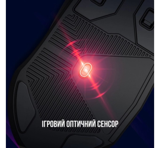 Lorgar Мишка Lorgar Stricter 579 RGB USB Black (LRG-GMS579)