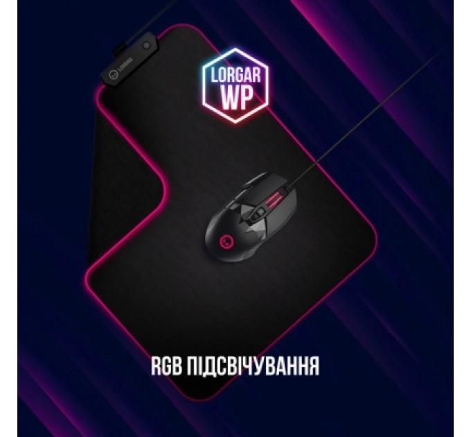 Lorgar Мишка Lorgar Stricter 579 RGB USB Black (LRG-GMS579)