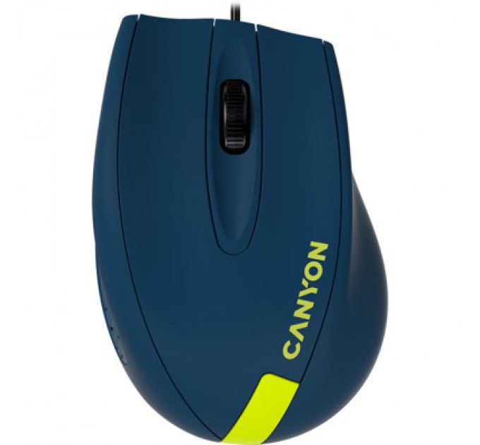 Canyon Мишка Canyon M-11 USB Blue/Yellow (CNE-CMS11BY)