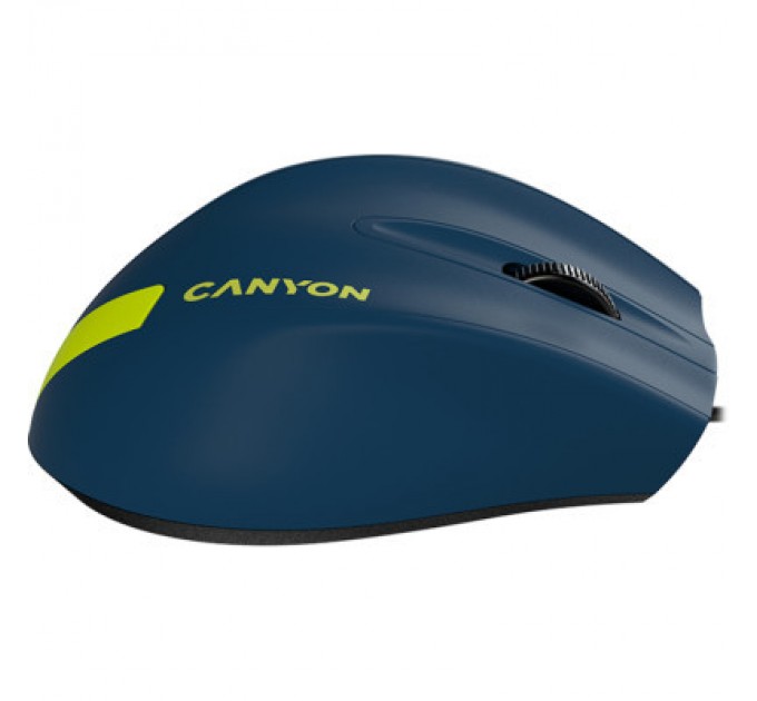 Canyon Мишка Canyon M-11 USB Blue/Yellow (CNE-CMS11BY)