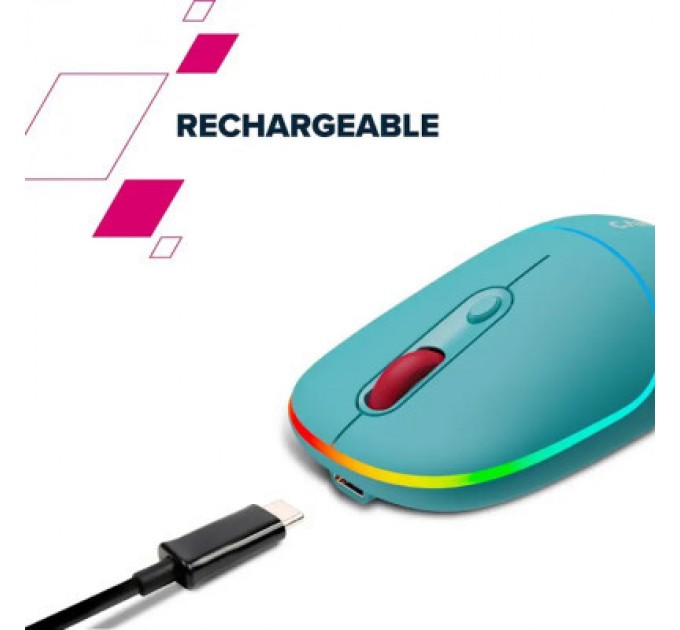 Canyon Мишка Canyon MW-22 Dual Band RGB Wireless Mountain Lavender (CNS-CMSW22ML)