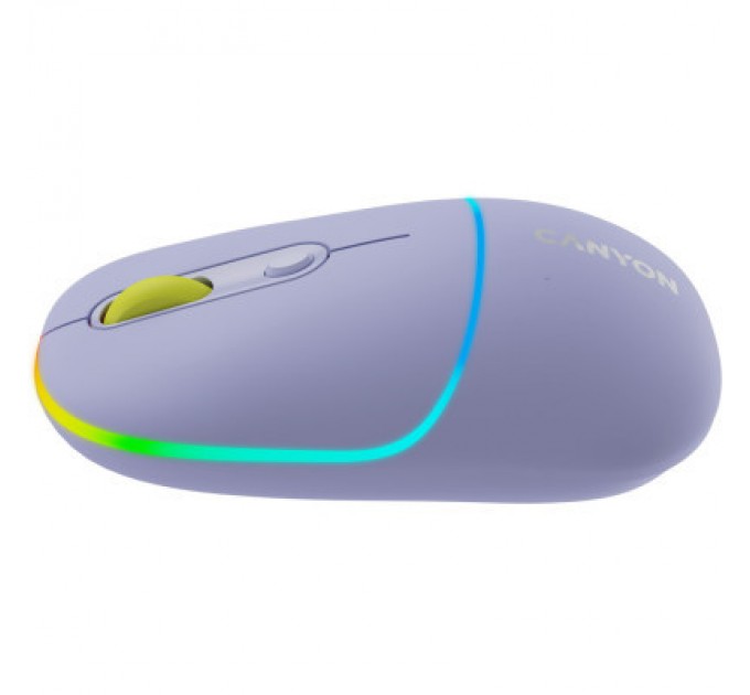 Canyon Мишка Canyon MW-22 Dual Band RGB Wireless Mountain Lavender (CNS-CMSW22ML)