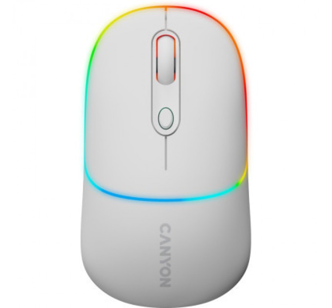 Canyon Мишка Canyon MW-22 Dual Band RGB Wireless Snow White (CNS-CMSW22SW)