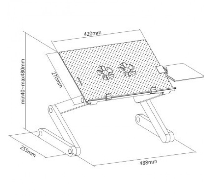 OfficePro Столик для ноутбука OfficePro CD1230