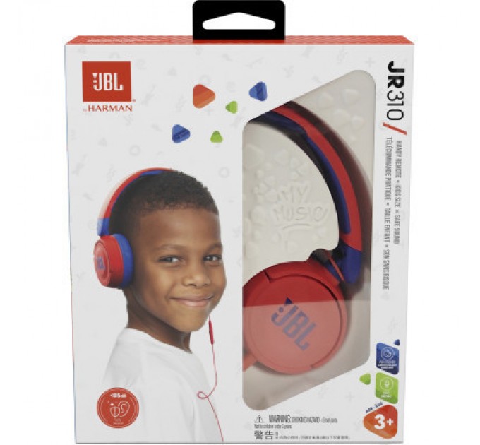 JBL Навушники JBL JR 310 Red (JBLJR310RED)