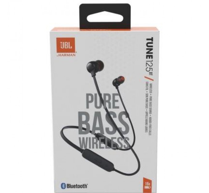 JBL Навушники JBL Tune 125BT Black (JBLT125BTBLK)