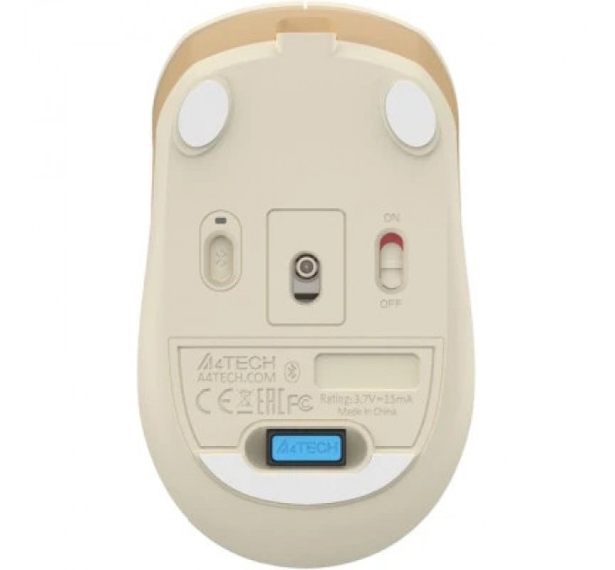 A4Tech Мишка A4Tech FB26CS Air Wireless/Bluetooth Cafe Latte (4711421991186)