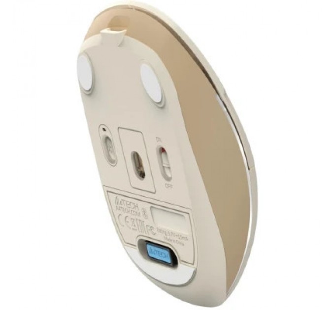 A4Tech Мишка A4Tech FB26CS Air Wireless/Bluetooth Cafe Latte (4711421991186)