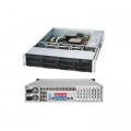 Supermicro Корпус до сервера Supermicro 2U 8xHotSwap SAS/SATA, EE-ATX 800W HS RM Black (CSE-825TQC-R802LPB)