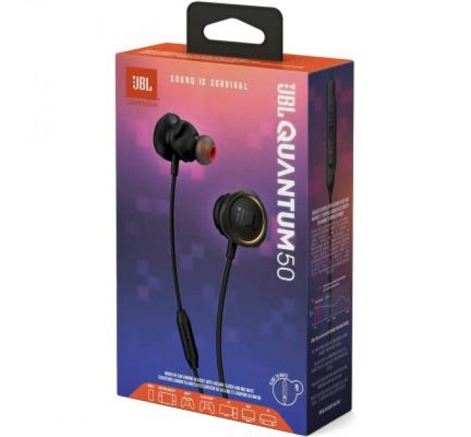 JBL Навушники JBL Quantum 50 Black (JBLQUANTUM50BLK)