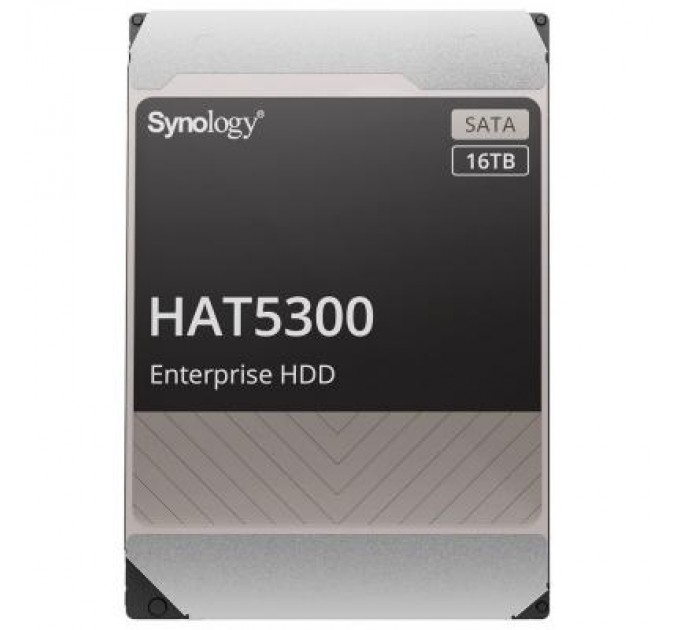 Synology Жорсткий диск для сервера Synology 16TБ 7.2K 3.5" SATA 3.0 (HAT5300-16T)