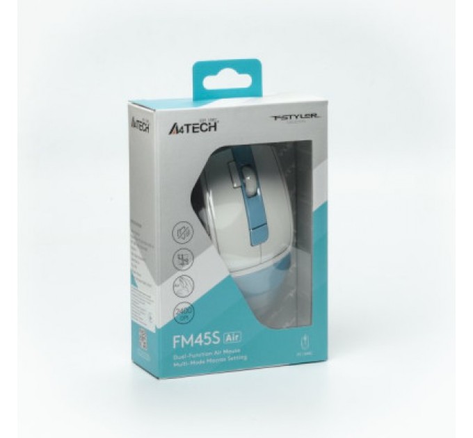 A4Tech Мишка A4Tech FM45S Air USB lcy Blue (4711421992657)