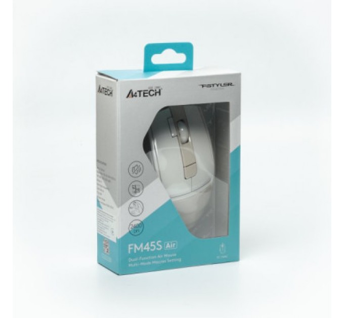 A4Tech Мишка A4Tech FM45S Air USB Cream Beige (4711421992725)