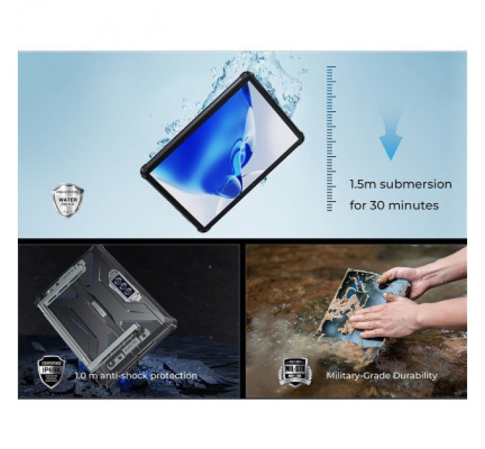 OUKITEL Планшет OUKITEL RT7 4G TITAN 8/256GB LTE Blue (6931940736282)