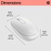 HP Мишка HP 240 Bluetooth White (793F9AA)