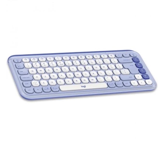 Logitech Клавіатура Logitech POP Icon Keys Bluetooth UA Lilac (920-013074)