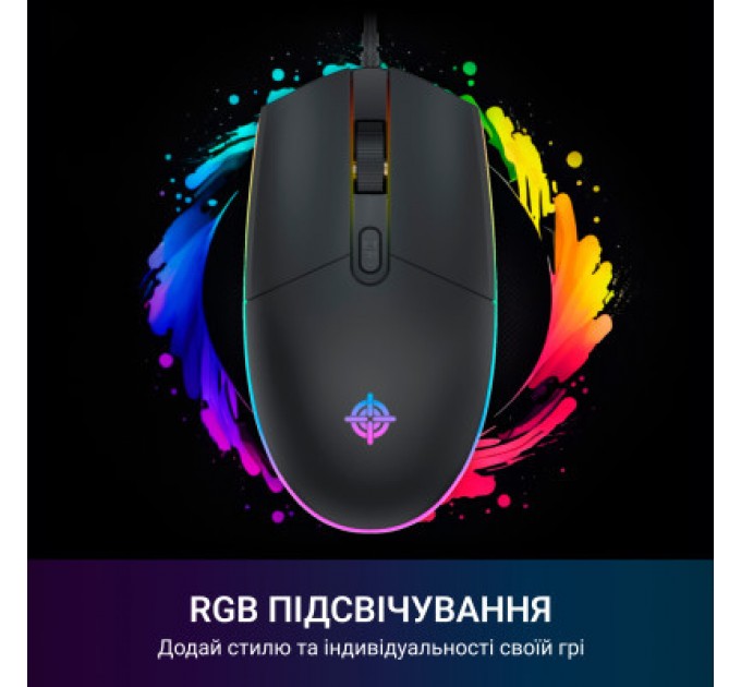 GamePro Мишка GamePro GM152 USB Black (GM152)