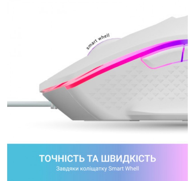 GamePro Мишка GamePro GM370 USB White (GM370)