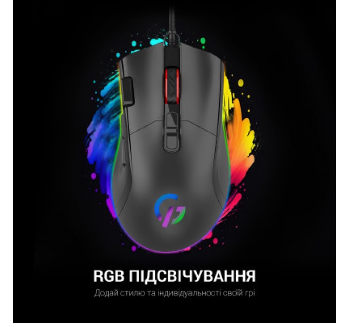 GamePro Мишка GamePro GM385 USB Black (GM385)