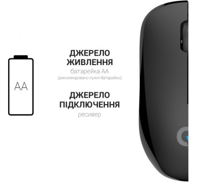 OfficePro Мишка OfficePro M183 Wireless Black (M183)