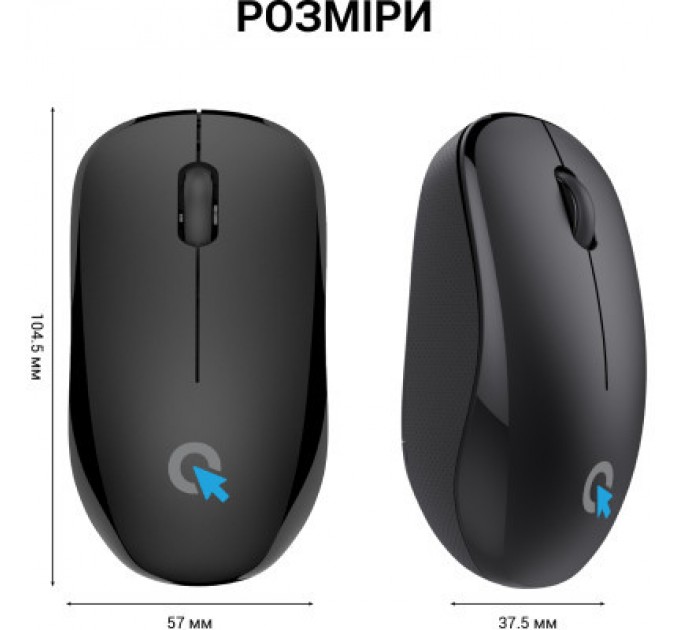 OfficePro Мишка OfficePro M183 Wireless Black (M183)