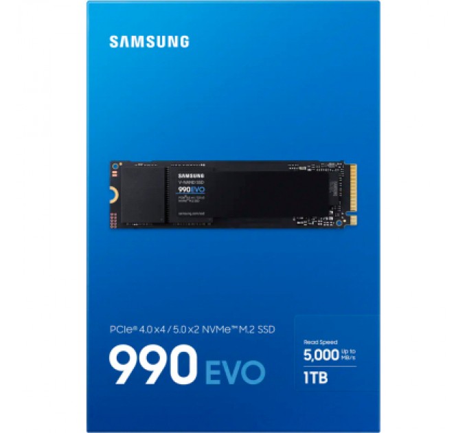Samsung Накопичувач SSD M.2 2280 1TB 990 EVO Samsung (MZ-V9E1T0BW)