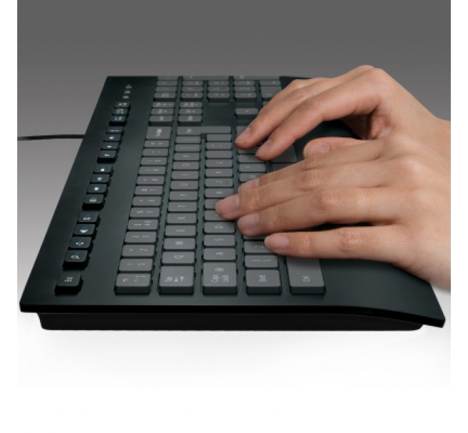 Logitech Клавіатура Logitech K280e for Business USB UA Black (920-005217)