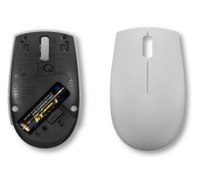 Lenovo Мишка Lenovo 300 Wireless Arctic Grey (GY51L15678)