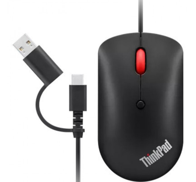 Lenovo Мишка Lenovo ThinkPad USB-C Black (4Y51D20850)
