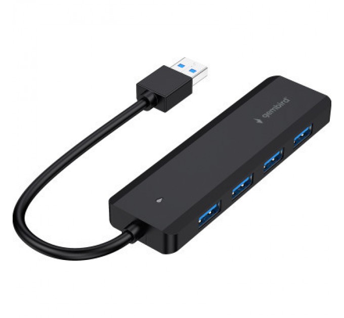 Gembird Концентратор Gembird 4 ports USB 3.1,USB-A, USB-C PD (UHB-U3P4P-02)