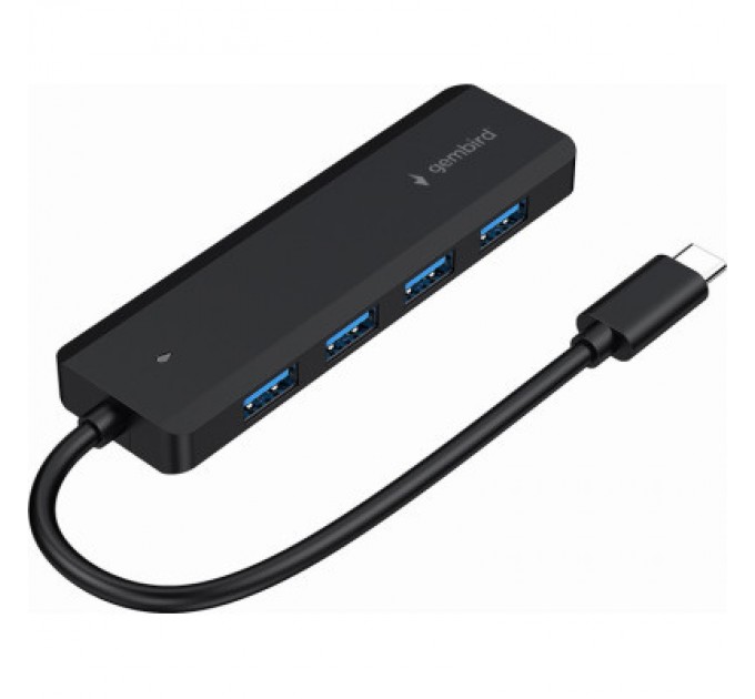 Gembird Концентратор Gembird 4 ports USB 3.1,USB-C, USB-C PD (UHB-CM-U3P4P-01)