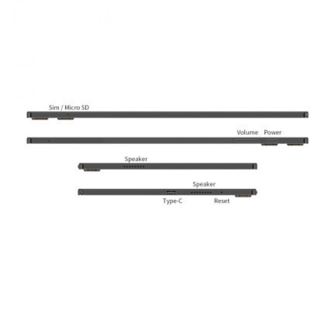 Teclast Планшет Teclast T40HD 10.4 FHD 8/128GB / LTE /Metal / Space Grey (6940709685594)