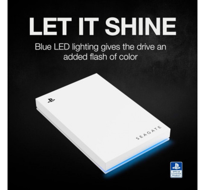 Seagate Зовнішній жорсткий диск 2.5" 2TB Game Drive for PlayStation 5 Seagate (STLV2000201)