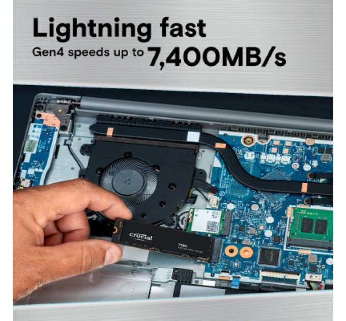 Micron Накопичувач SSD M.2 2280 1TB T500 Micron (CT1000T500SSD8)