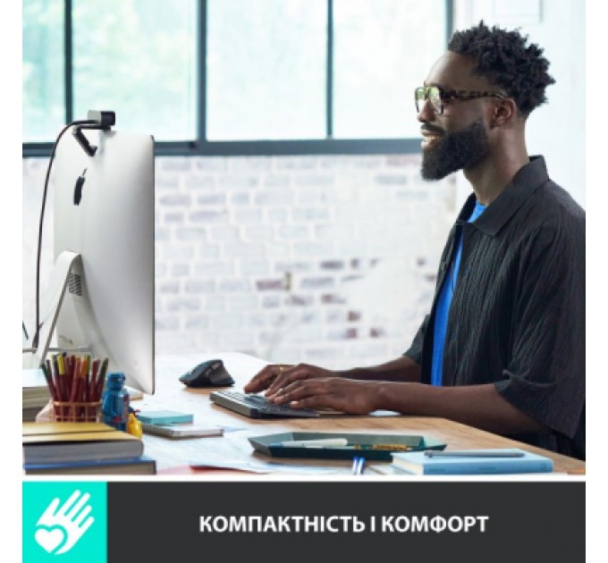 Logitech Клавіатура Logitech MX Keys Mini Wireless Illuminated UA Graphite (920-010498)