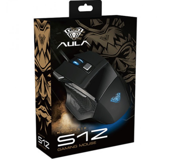 Aula Мишка Aula S12 USB Black (S12)