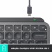 Logitech Клавіатура Logitech MX Keys Mini Wireless Illuminated UA Graphite (920-010498)