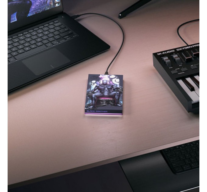 Seagate Зовнішній жорсткий диск 2.5" 2TB King of Wakanda FireCuda Gaming Drive Seagate (STLX2000400)