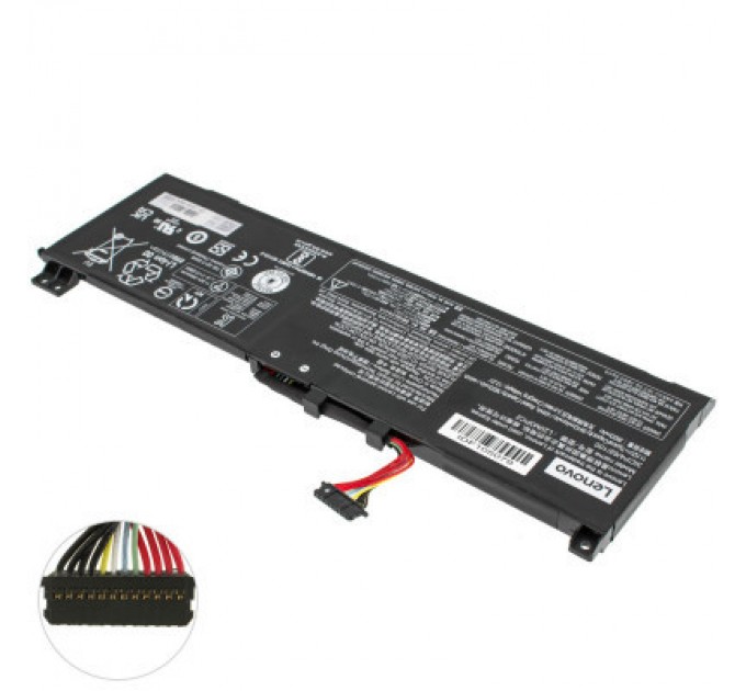 Lenovo Акумулятор до ноутбука Lenovo Gaming 3-15ACH6 L20C3PC2, 45Wh (3910mAh), 3cell, 11.52V, Li-ion (A47868)