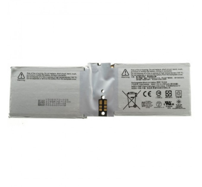 Microsoft Акумулятор до ноутбука Microsoft Surface Book 1st Gen (Model 1703) G3HTA020H (екр. бл.), 2387mAh (18Wh), 2cell, 7.5V, Li-ion (A47875)