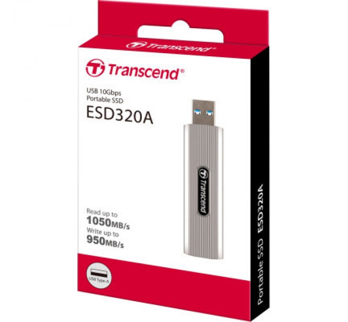 Transcend Накопичувач SSD USB 3.2 512GB ESD320A Transcend (TS512GESD320A)