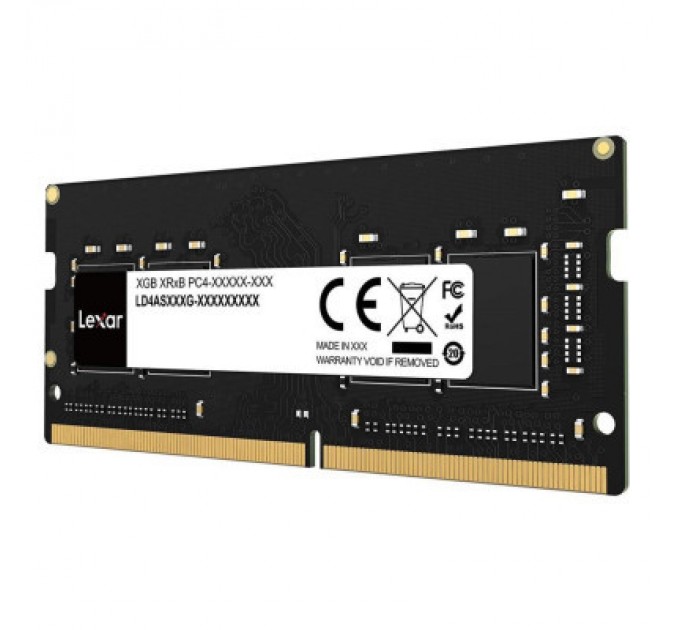 Lexar Модуль пам'яті для ноутбука SoDIMM DDR4 32GB 3200 MHz Lexar (LD4AS032G-B3200GSST)