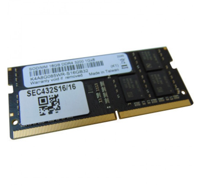 Samsung Модуль пам'яті для ноутбука SoDIMM DDR4 16GB 3200 MHz Samsung (SEC432S16/16)