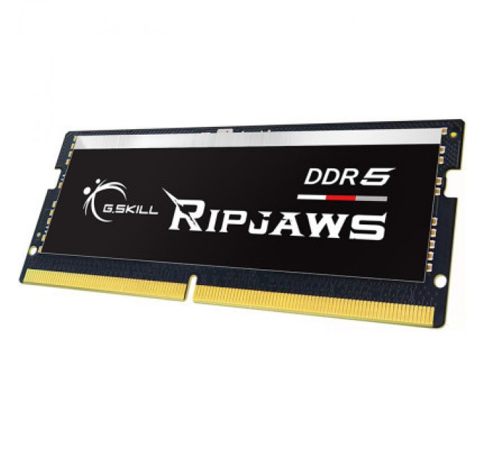 G.Skill Модуль пам'яті для ноутбука SoDIMM DDR5 16GB 4800 MHz Ripjaws G.Skill (F5-4800S3838A16GX1-RS)